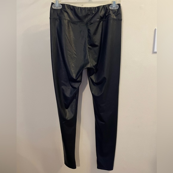 SOLD ❕Last Chance Item❕Leather-look Leggings - Picture 2 of 7